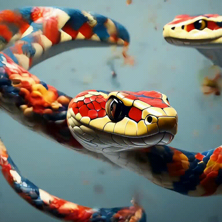 Kaspertje - Amazing Art Animals - Pieton & Pieton - GIF